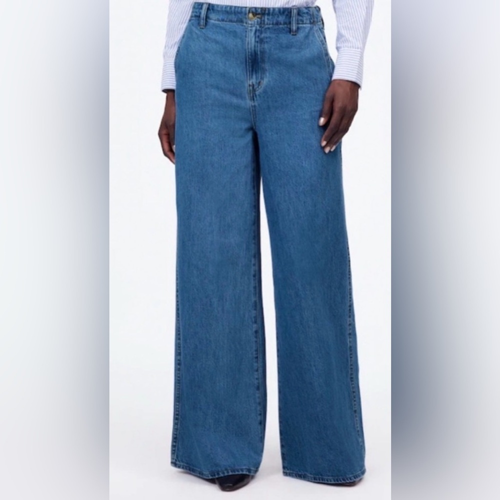 Madewell Wide sweep trouser